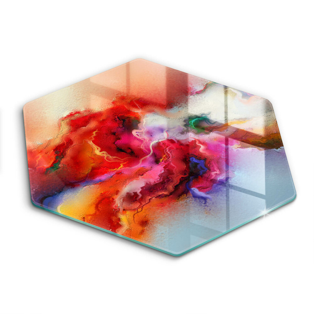 Glass chopping board Smoke abstraction