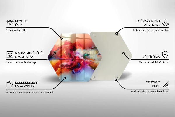 Glass chopping board Smoke abstraction