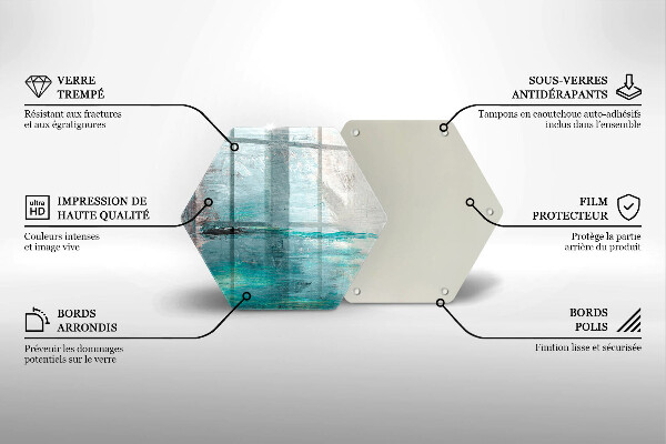 Kitchen worktop protector Background paint abstraction