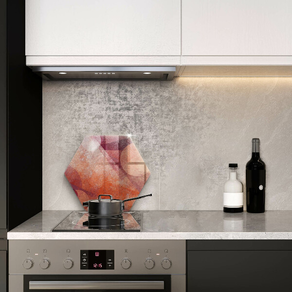 Chopping board glass Abstract art