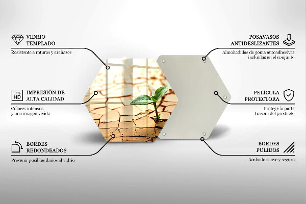 Kitchen worktop protector Lonely plant