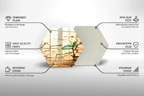 Kitchen worktop protector Lonely plant