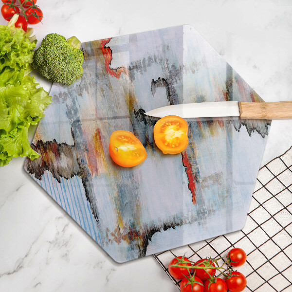 Kitchen worktop protector Paints abstraction