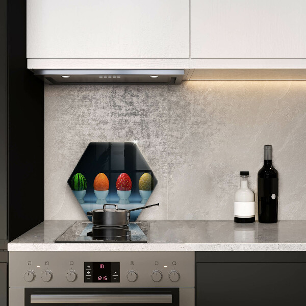 Kitchen worktop protector Abstraction egg fruits