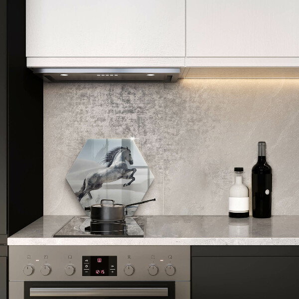 Chopping board White Romanian horse