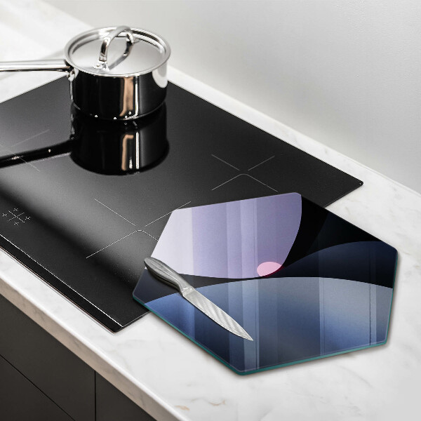 Cutting board Abstraction shapes