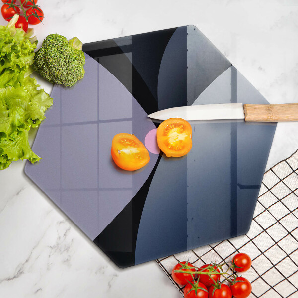 Cutting board Abstraction shapes