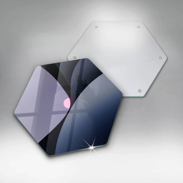 Cutting board Abstraction shapes