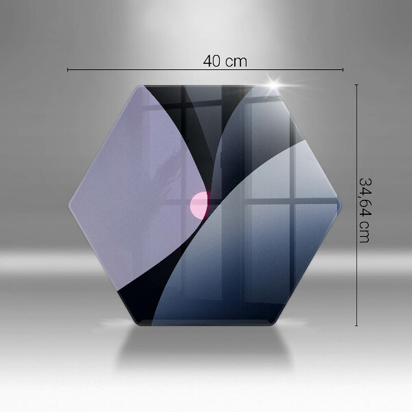 Cutting board Abstraction shapes