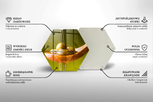 Chopping board Oliwa and olives