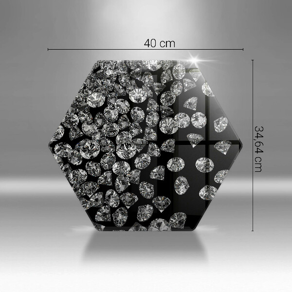 Kitchen worktop protector Diamonds