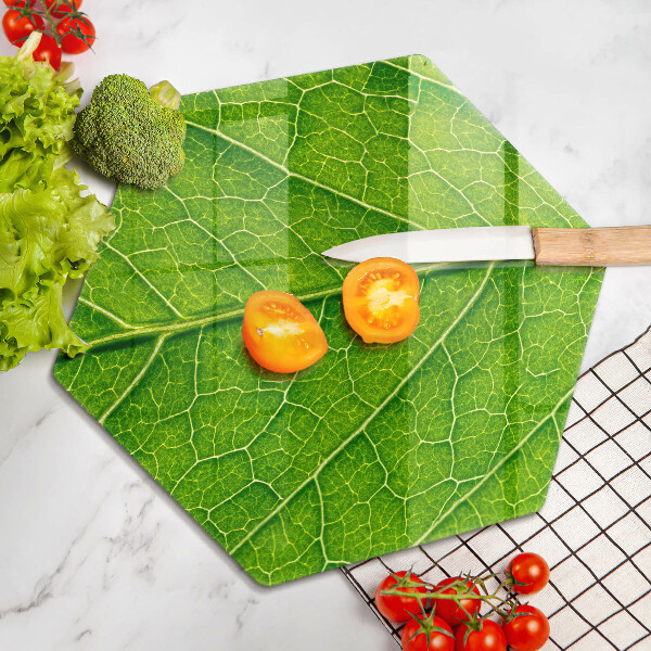 Kitchen worktop protector Leaf lines nature