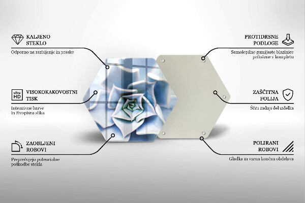 Kitchen worktop protector Flower plant