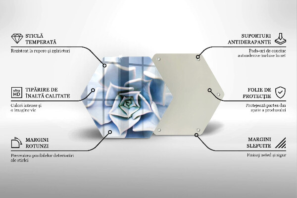 Kitchen worktop protector Flower plant