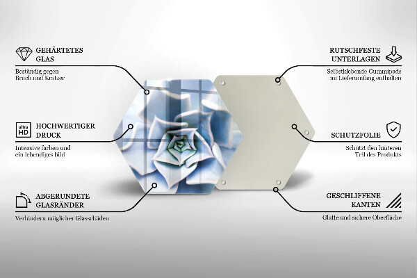 Kitchen worktop protector Flower plant