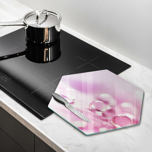 Kitchen worktop protector Rosa flower petals