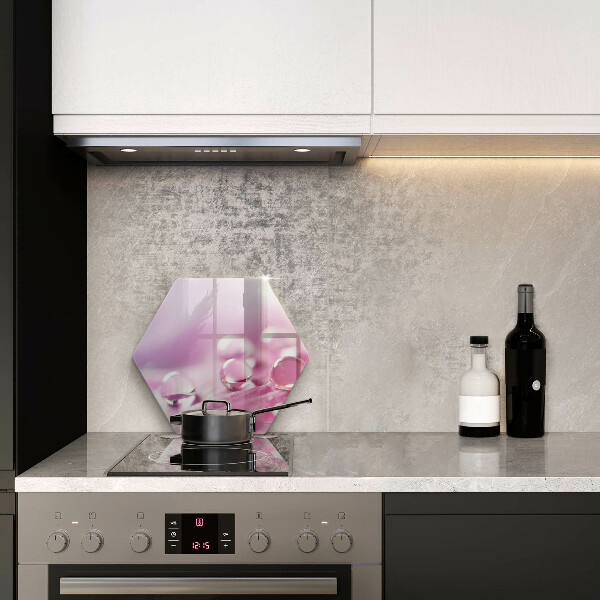 Kitchen worktop protector Rosa flower petals