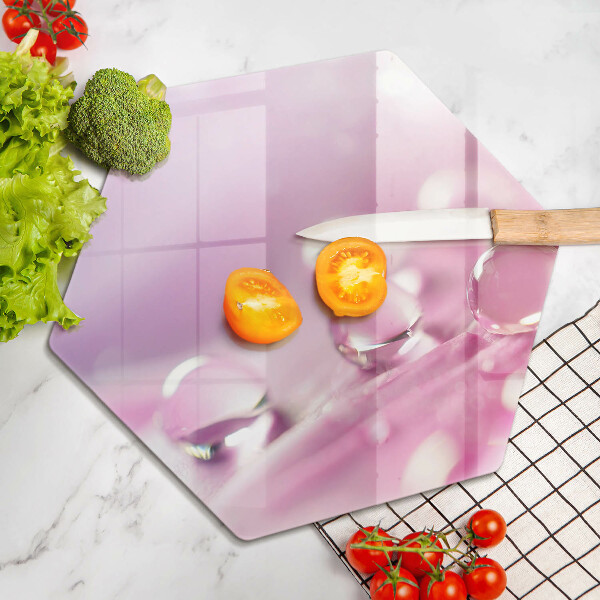 Kitchen worktop protector Rosa flower petals