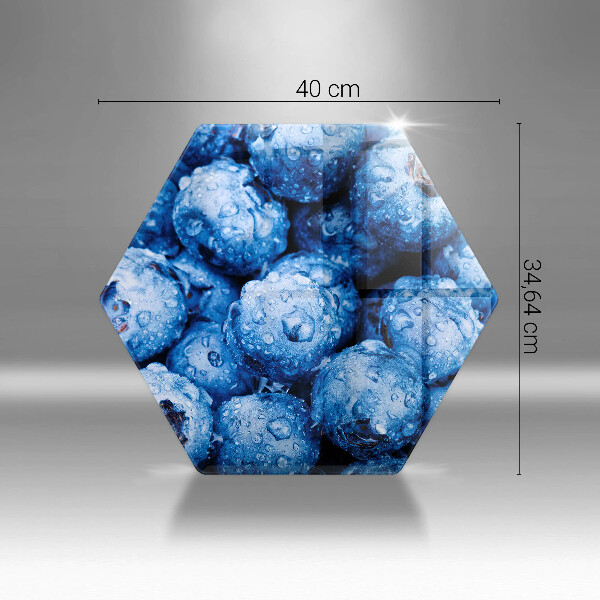 Kitchen worktop protector Juicy blueberries