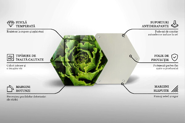 Kitchen worktop protector Food - lettuce