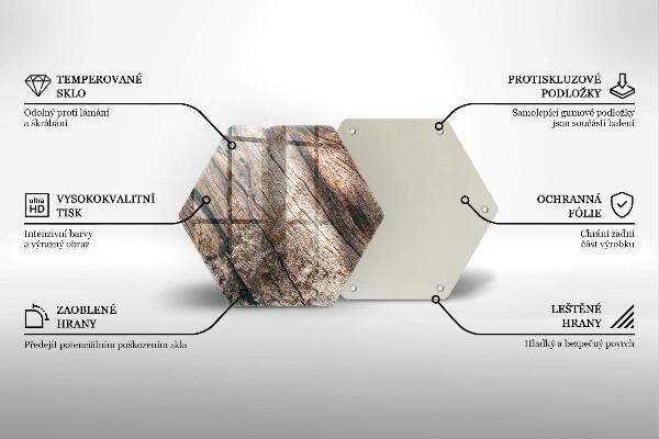 Kitchen worktop protector Wood structure