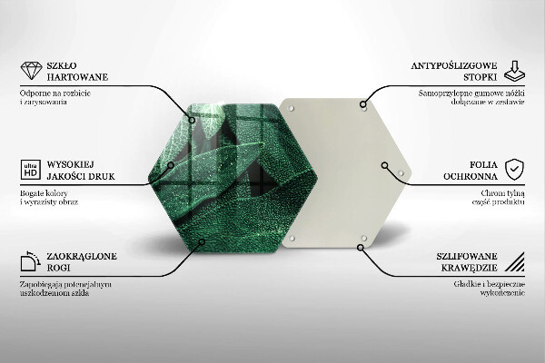 Kitchen worktop protector Plant leaves