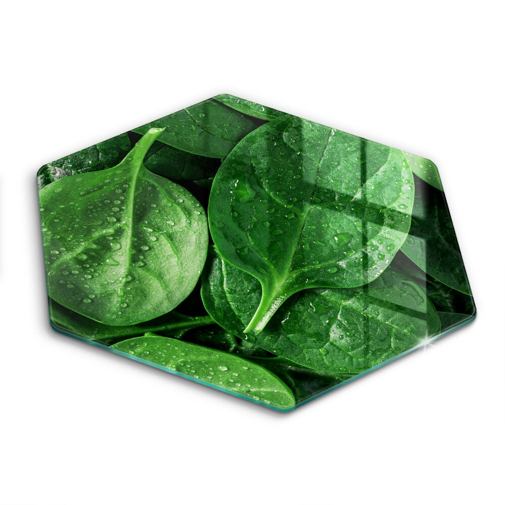 Kitchen worktop protector Basil leaves