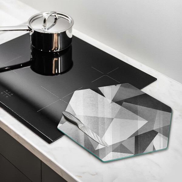 Kitchen worktop protector Concrete sharp abstraction