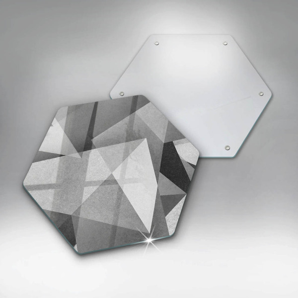 Kitchen worktop protector Concrete sharp abstraction