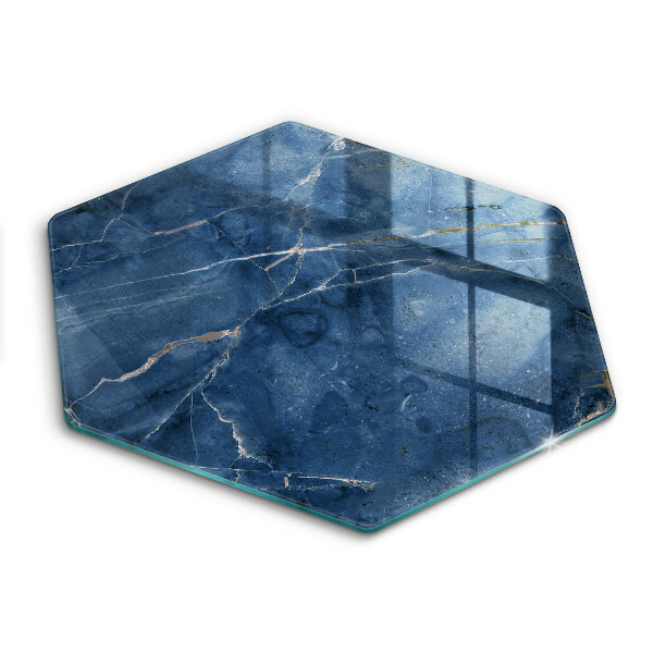 Chopping board glass Stone texture marble