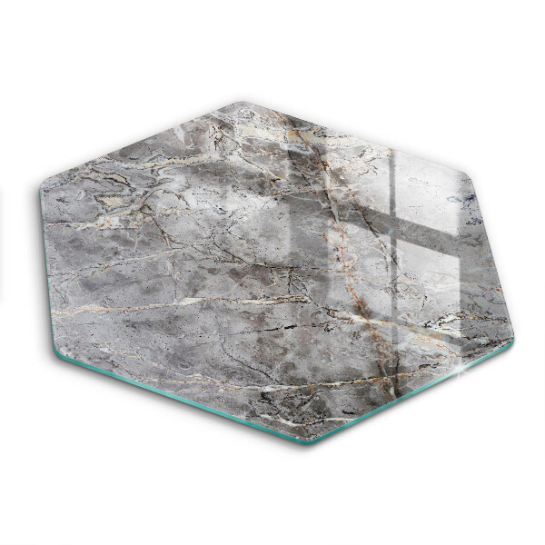 Chopping board glass Stone texture