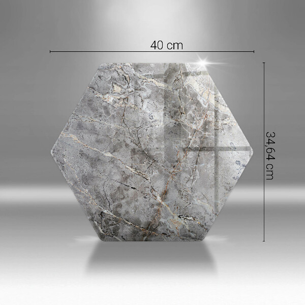 Chopping board glass Stone texture