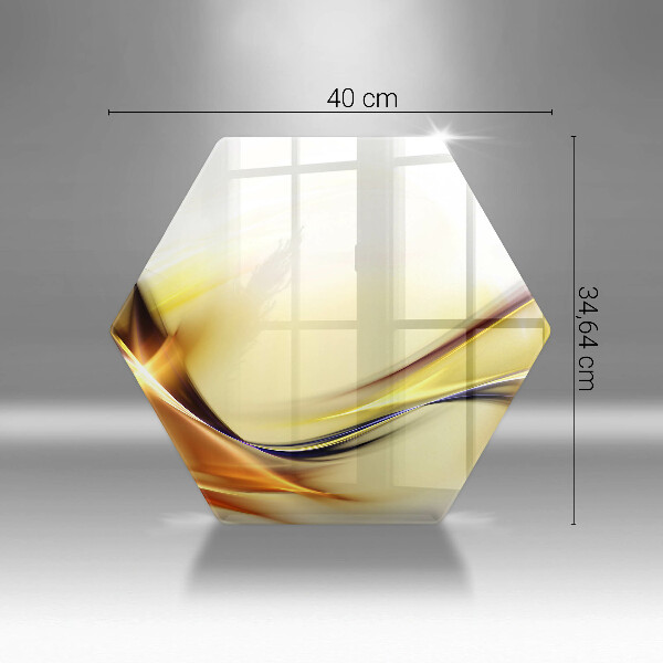 Cutting board Abstraction light lines