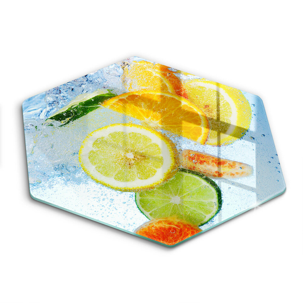 Kitchen worktop protector Juicy citrus water