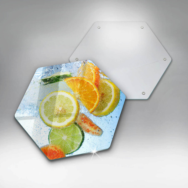 Kitchen worktop protector Juicy citrus water