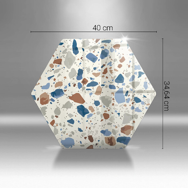 Chopping board glass Decorative stone stone