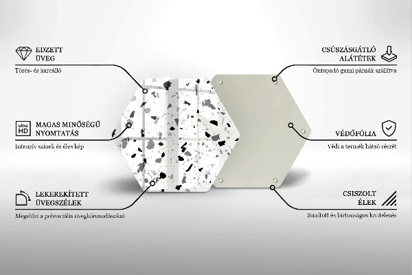 Chopping board Decorative stone gres