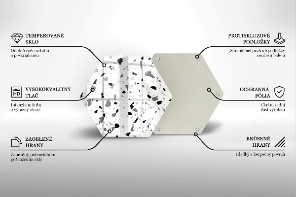 Chopping board Decorative stone gres