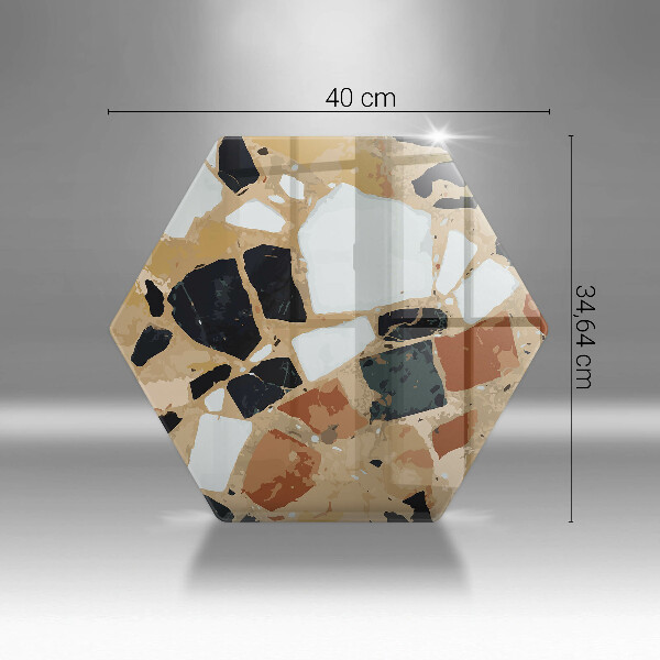 Chopping board Decorative stones