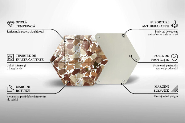 Chopping board Decorative stone stains