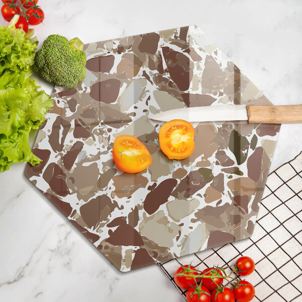 Chopping board Decorative stone stains