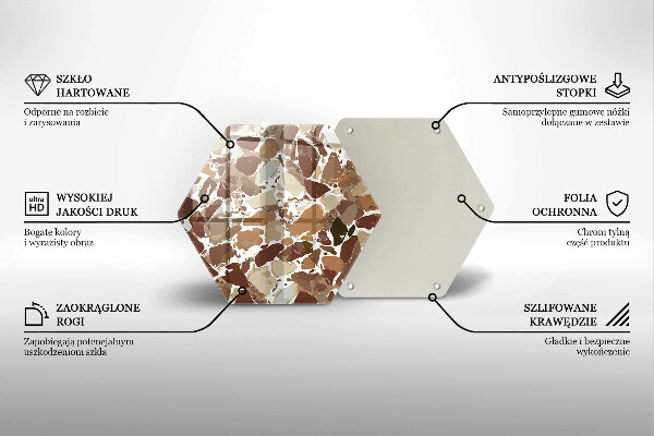 Chopping board Decorative stone stains