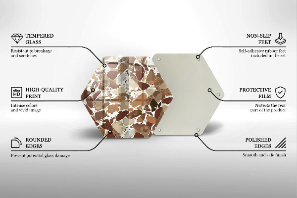 Chopping board Decorative stone stains