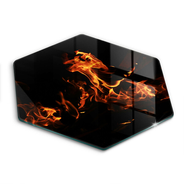 Chopping board Fire flame