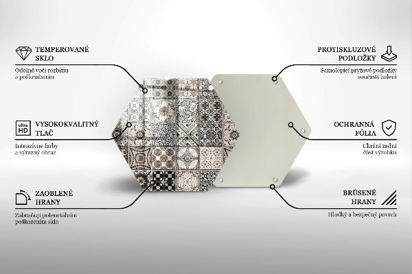 Kitchen worktop protector Decorative tiles