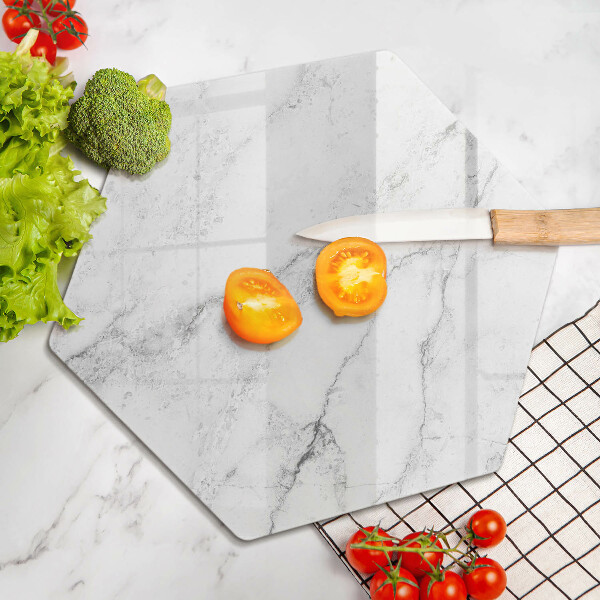 Kitchen worktop protector Elegant marble texture
