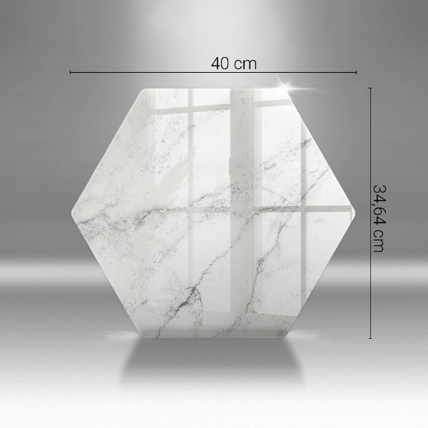 Kitchen worktop protector Elegant marble texture
