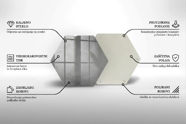 Kitchen worktop protector Concrete texture background