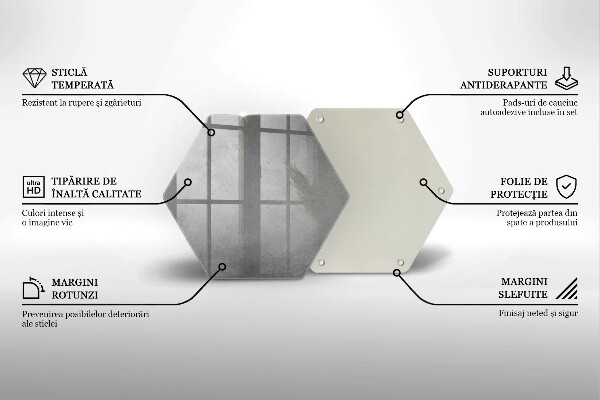 Kitchen worktop protector Concrete texture background