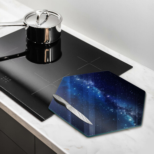 Kitchen worktop protector Space and stars